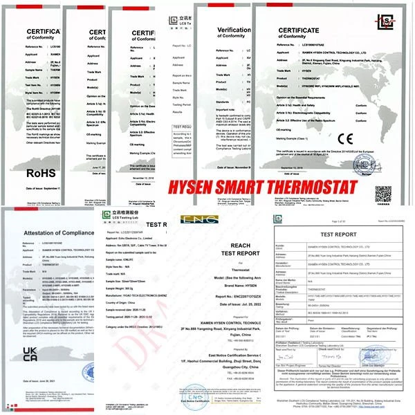 wifi thermostat HY08-4
