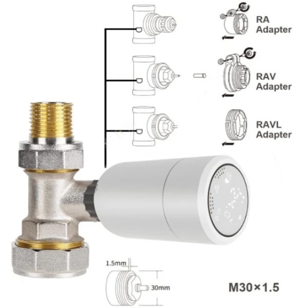 control radiant heat HY367 Zigbee